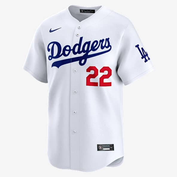 White Los Angeles Dodgers Jerseys. Nike.com